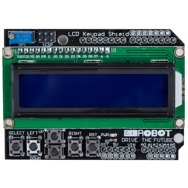 LCD KeyPad Shield Blue