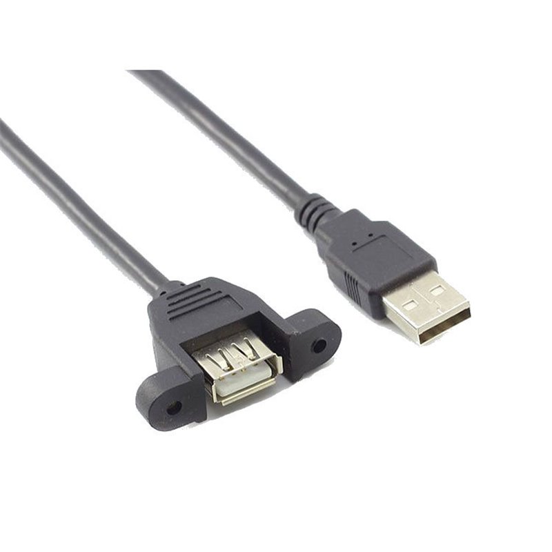 کابل افزایش طول 80 سانتی متر پنلی USB 2.0