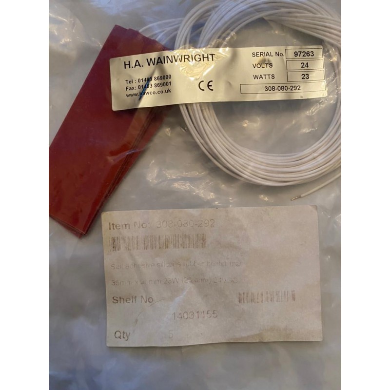 SELF ADHESIVE SILICON RUBBER HEATER MAT
