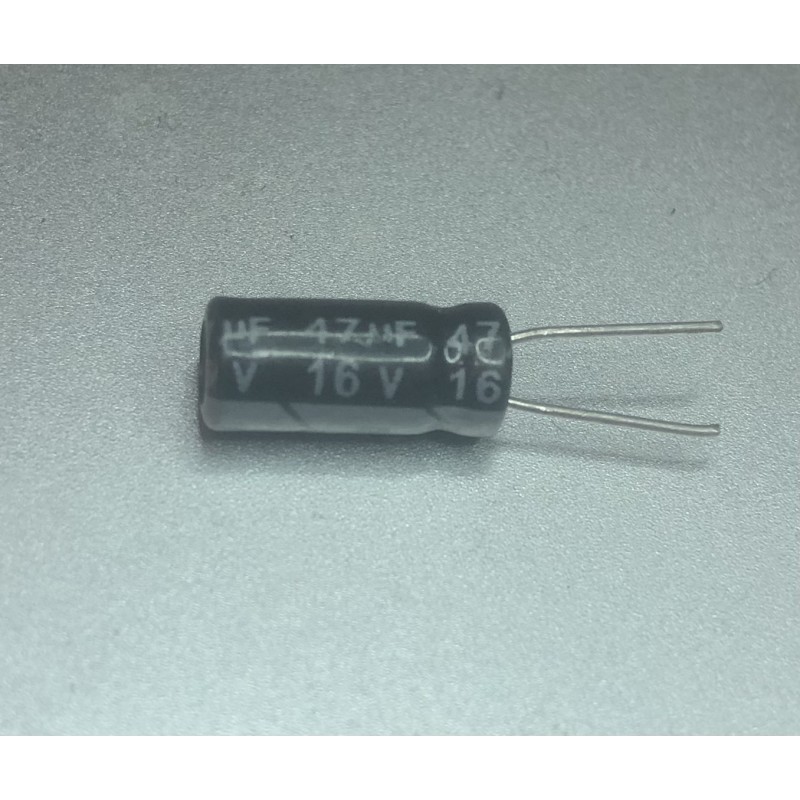    47uf 16V خازن الکترولیت 