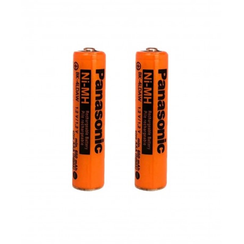 باطری تلفنی شارژی نیم قلم پاناسونیک AAA-650MAH